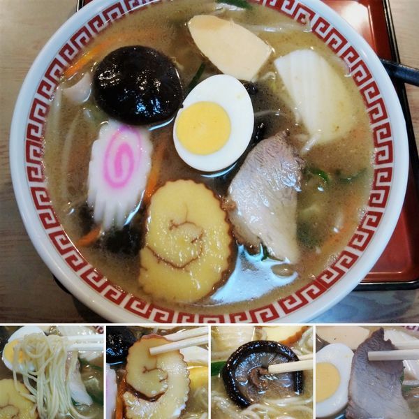 「五目中華ソバ　650円」@さかえやの写真