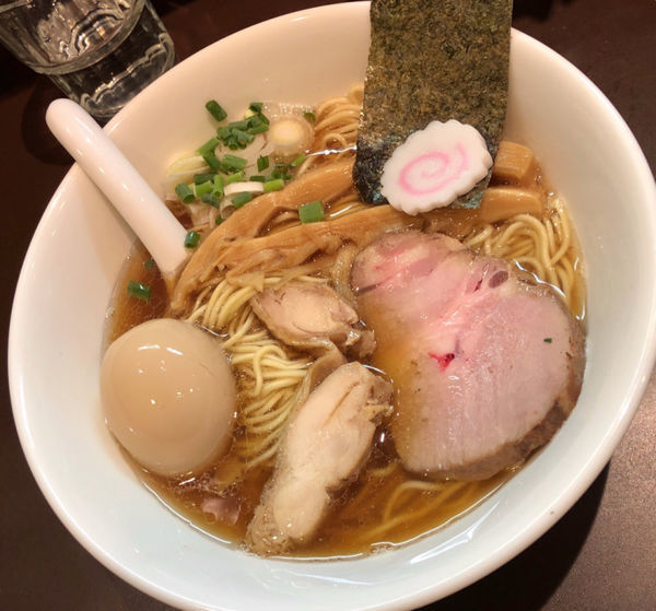 「【限定】伊吹いりこのそば　900円」@おおぜき中華そば店の写真