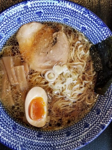 「醤油ラーメン」@横浜家系ラーメン クマガ家の写真