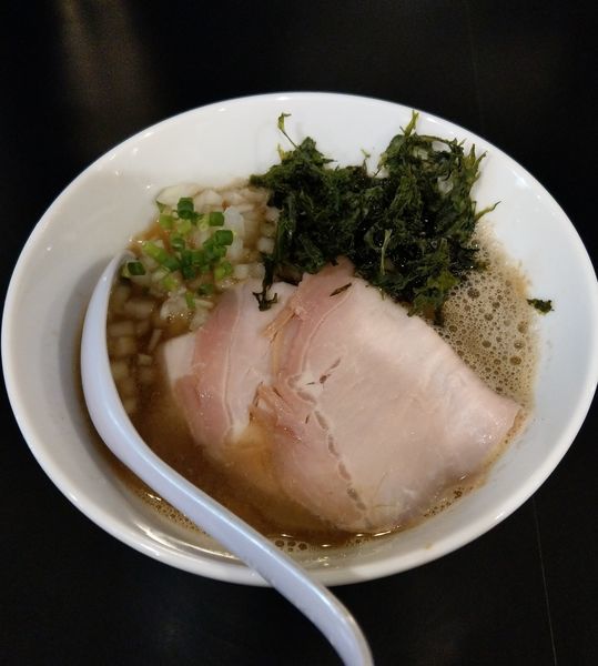 「粗炊煮干中華そば  (醤油) ￥800」@粗炊中華そば のじじの写真