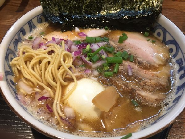 「魚介ソバ【節ソバ】（900円）」@らー麺屋 バリバリジョニーの写真