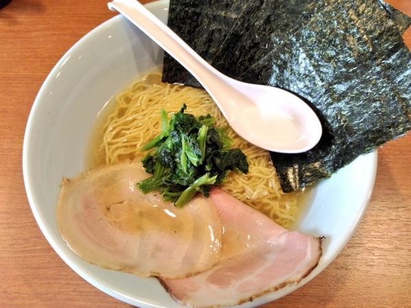 「期間限定 鶏の塩ラーメン」@麺処 みな家の写真