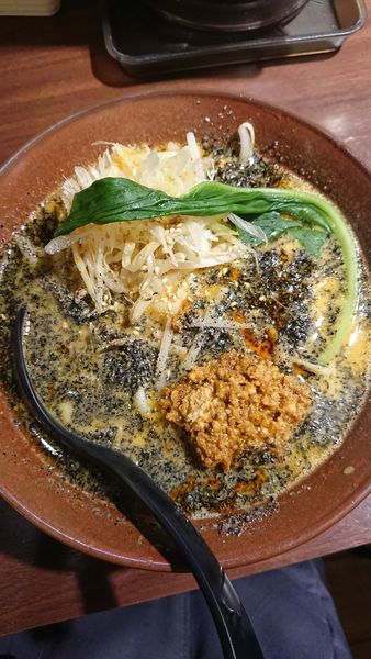 「カレー担々麺」@しゅういち 恵比寿店の写真