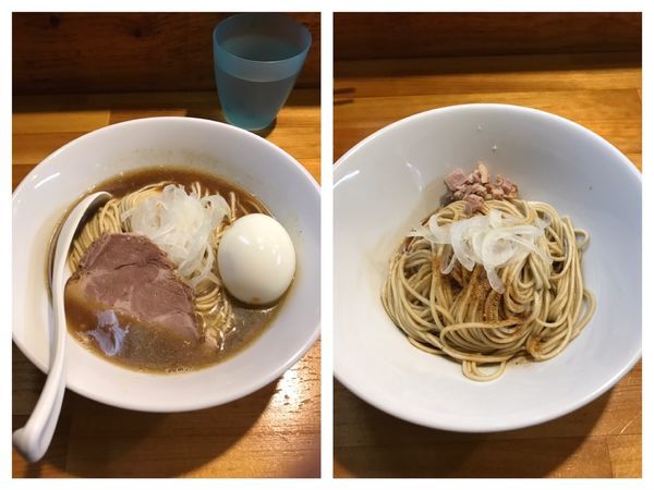 「中華ソバ＋味玉＋和え玉」@煮干中華ソバ イチカワの写真