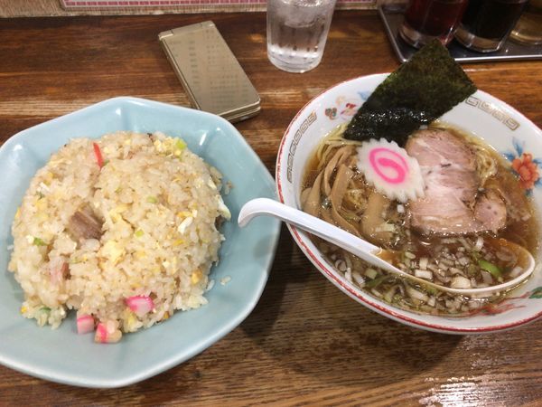 「ラーメン・チャーハンセット」@甲州屋の写真