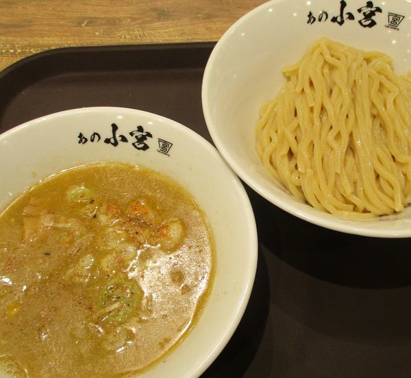 「濃厚強火炊きつけめん　800円」@つけめん あの小宮の写真