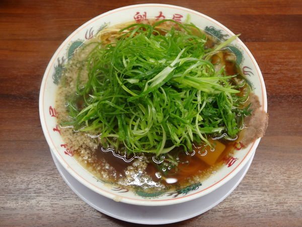 「特製醤油九条ネギラーメン（並）」@ラーメン魁力屋 河原町三条店の写真
