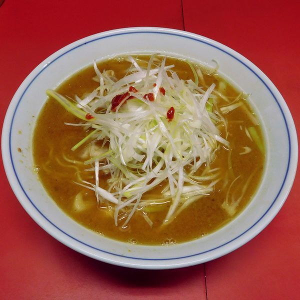 「ネギミソラーメン（840円）」@北海道ラーメン もつこすの写真