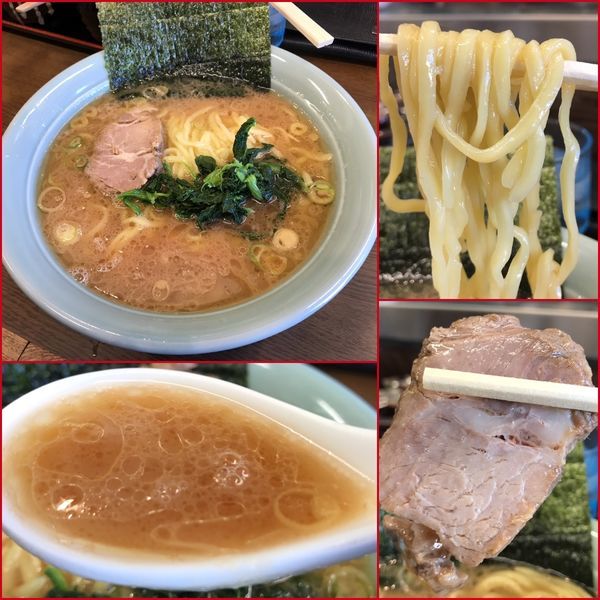 「らーめん中¥800（麺カタメ）」@寿々㐂家の写真