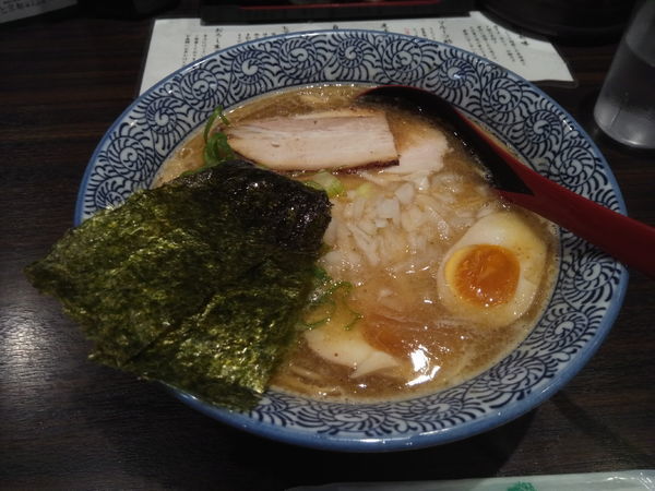 「濃厚煮干そば」@極上煮干し鶏そば やまだ邸の写真