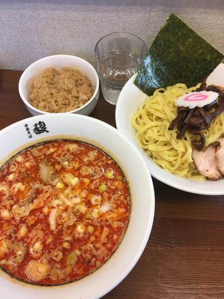 「山形辛味噌つけ麺」@中華そば 馥の写真