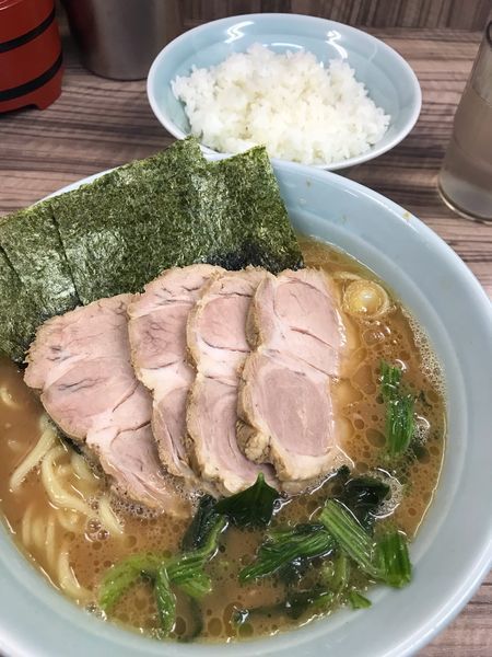 「チャーシューメン並」@横浜ラーメン 武蔵家 武蔵境店の写真