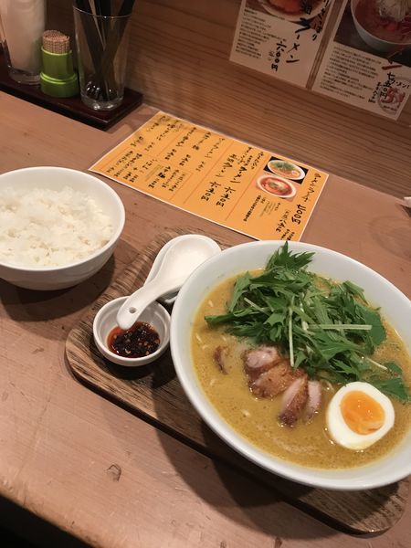 「エスニックラーメン」@ラーメン仮面 55（PAHAPAHA）の写真