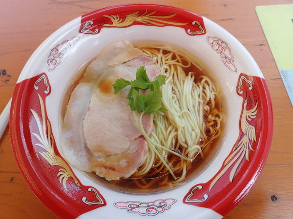 「[Lab Q]北海地鶏醤油らーめん」@大つけ麺博  10周年特別企画 ラーメン日本一決定戦！！の写真