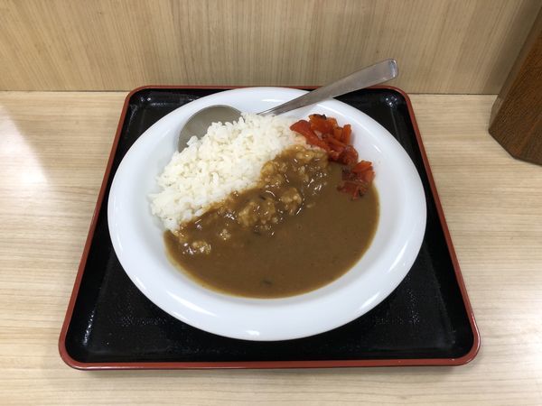 「ミニカレー」@名代 箱根そば 祖師ヶ谷大蔵店の写真