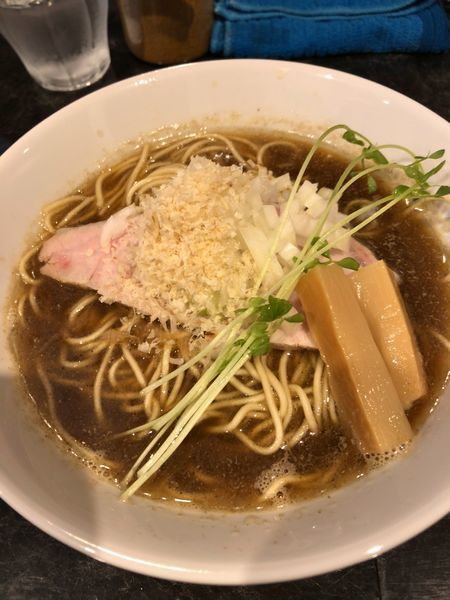 「川越醤油煮干そば ¥750」@中華SOBA にぼ乃詩の写真