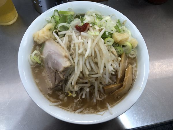 「モヤシラーメン 900円 脂少なめ」@ホープ軒 千駄ヶ谷本店の写真