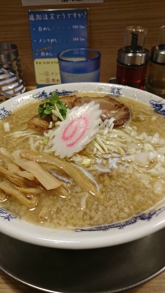 「こってりラーメン大盛  880円」@煮干そば 流。の写真