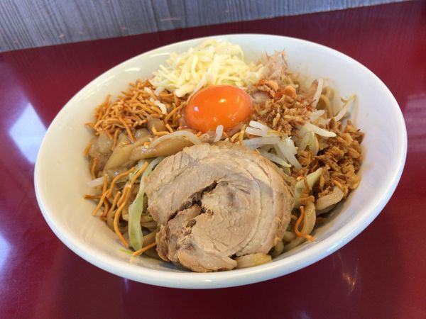 「まぜそば」@ジラフの写真