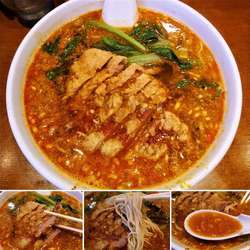 排骨担々麺　980円