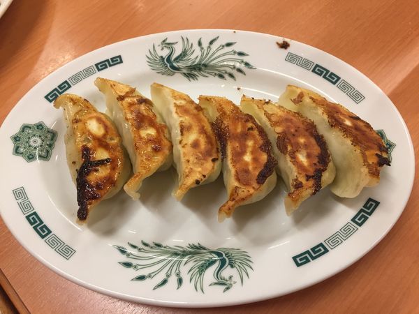 「ぎょうざ」@熱烈中華食堂 日高屋 武蔵小金井南口店の写真