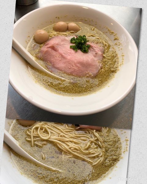 「限定 牡蠣蕎麦 (合わせ清湯) ¥1000」@さんじの写真