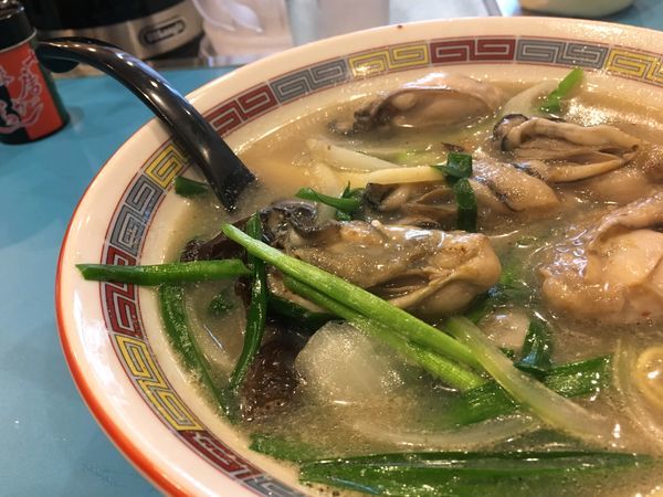 「カキらーめん」@やじ満の写真