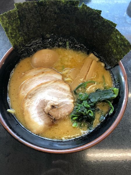 「ととろラーメン（味噌味）」@横浜家系ラーメン 十十路の写真