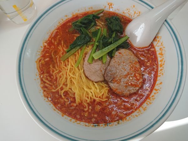 「たんたん麺 600円」@山水苑の写真