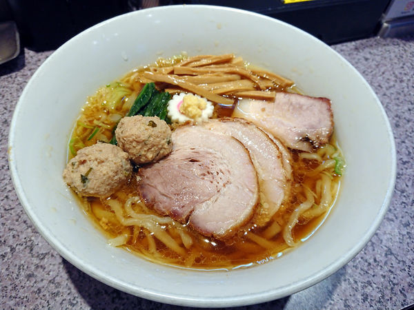 「限定 松田と亀井の白河手打ち中華そば」@ラーメン宮郎の写真