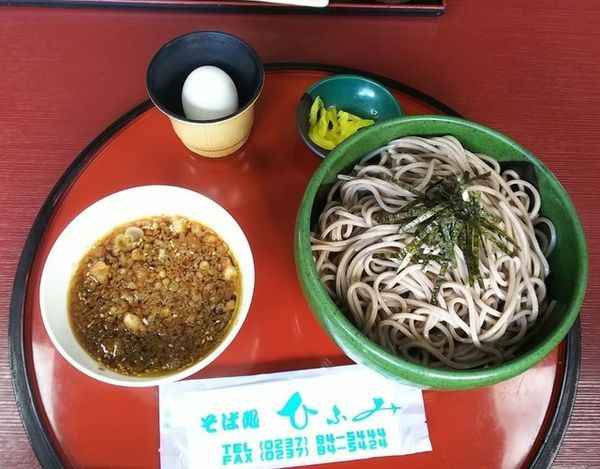 「つけそば750円」@そば処ひふみの写真