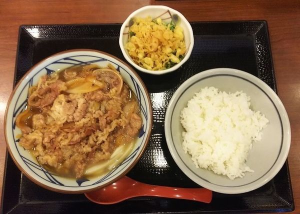 「肉うどん並590円」@丸亀製麺 山形店の写真
