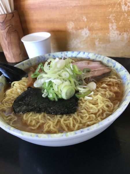 「アルプスラーメン＋大盛り」@アルプス食堂の写真