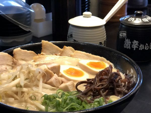 「しっかりした味」@らーめん雷蔵 新宮本店の写真