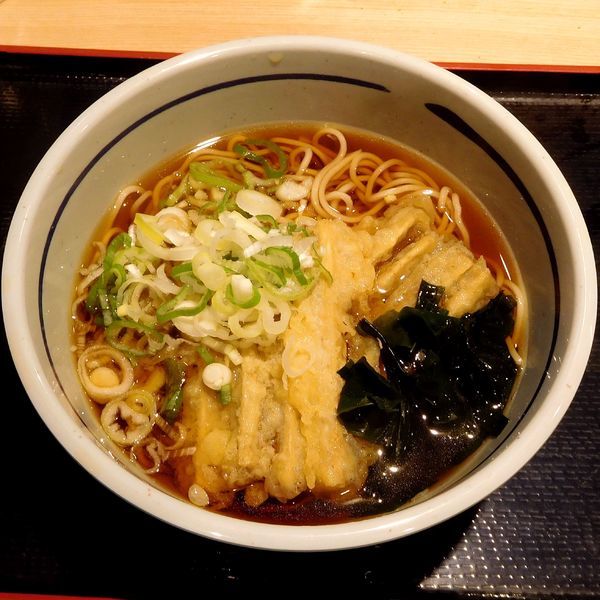 「ごぼう天そば（420円）」@吉そば 代々木店の写真