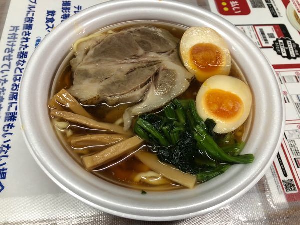 「川越醤油ら〜めん イベリコ豚の焼豚添え」@東京ラーメンショー2018の写真