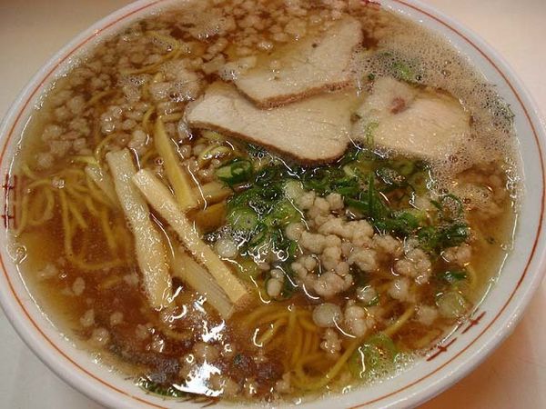 「中華そば(並)…500円」@つたふじ 本店の写真