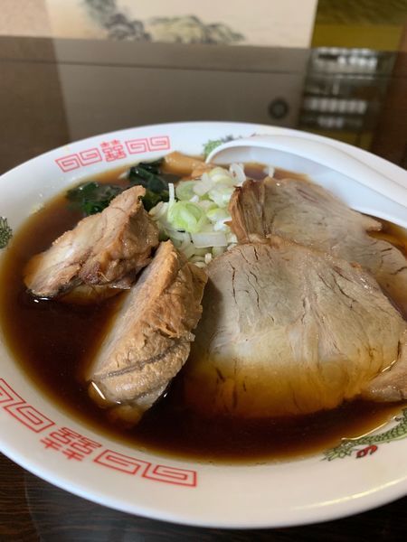 「チャーシュー麺 550円」@とんやの写真
