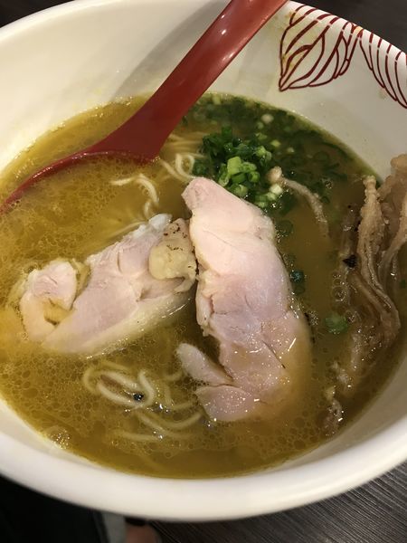 「かぼちゃときのこのトロトロ塩白湯」@麺処 あす花の写真