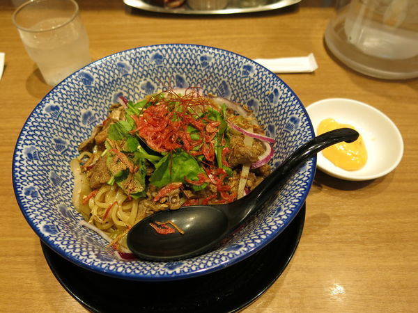 「旨辛まぜそば(10月限定)：980円」@麺処直久 新橋店の写真