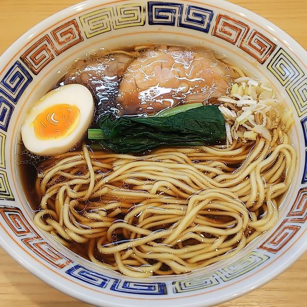 「【限定】たまり醤油生姜らーめん」@ほっこり中華そば もつけの写真