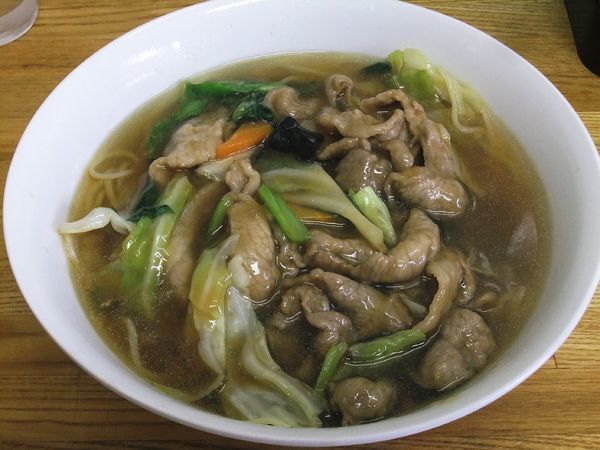 「豚肉メン(600円)」@中華 ゴングの写真