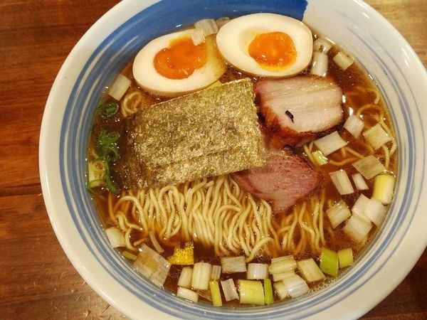 「味玉そば（大盛）」@麺屋 悠の写真