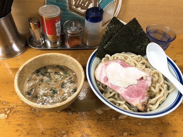 「蟹味噌濃厚つけ麺」@口樂の写真