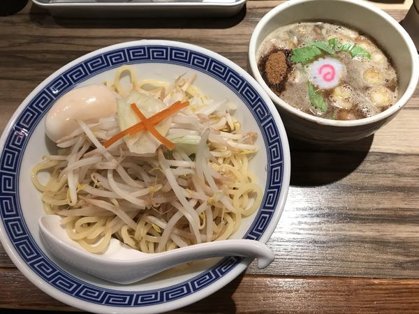 「鰹つけ麺＋クーポン味玉」@麺屋 ジャイアン 田無本店の写真