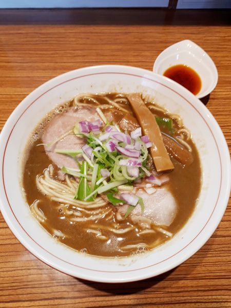 「(限定)辛煮干しそば」@niboの写真