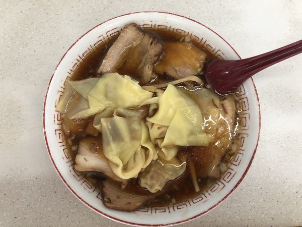 「チャーシューワンタン麺」@ラーメン 天一の写真