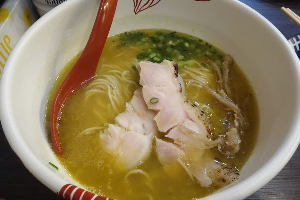 「【限定】かぼちゃときのこのトロトロ塩白湯」@麺処 あす花の写真