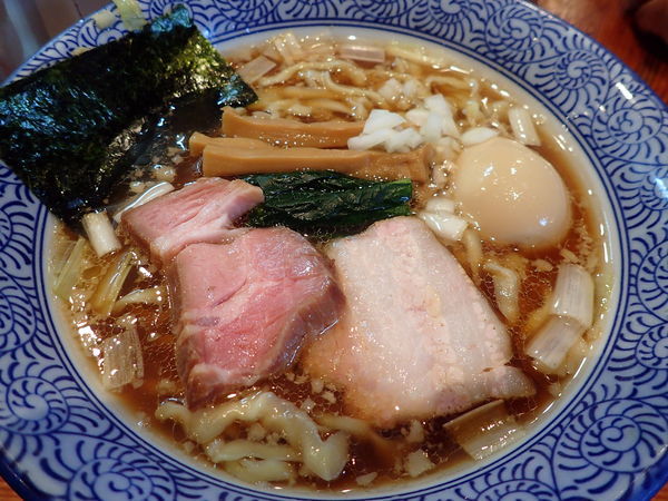 「味玉手揉み中華蕎麦・醤油」@麺処 ほん田の写真