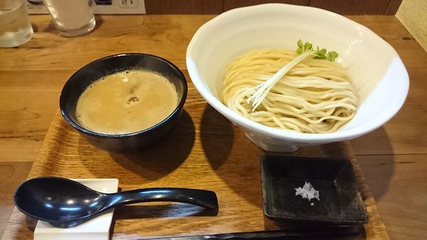 「太麺 鶏白湯つけ麺 大盛り 880+150円」@ラーメン 健やかの写真